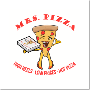 Mrs. Pizza Pizzeria Posters and Art